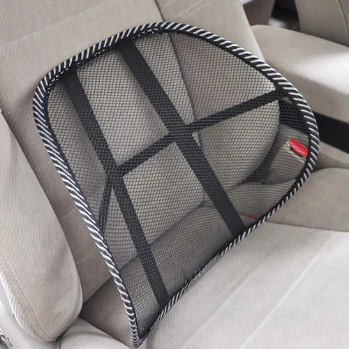 Car Seat Chair Back Cushion Mesh Lumbar Back Brace Car Seat Chair Cushion Massage Back Cushion Pad Support Home Office