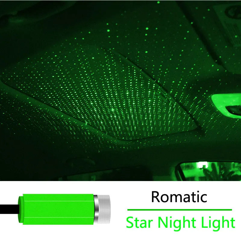 LED Car Roof Star Night Light Projector