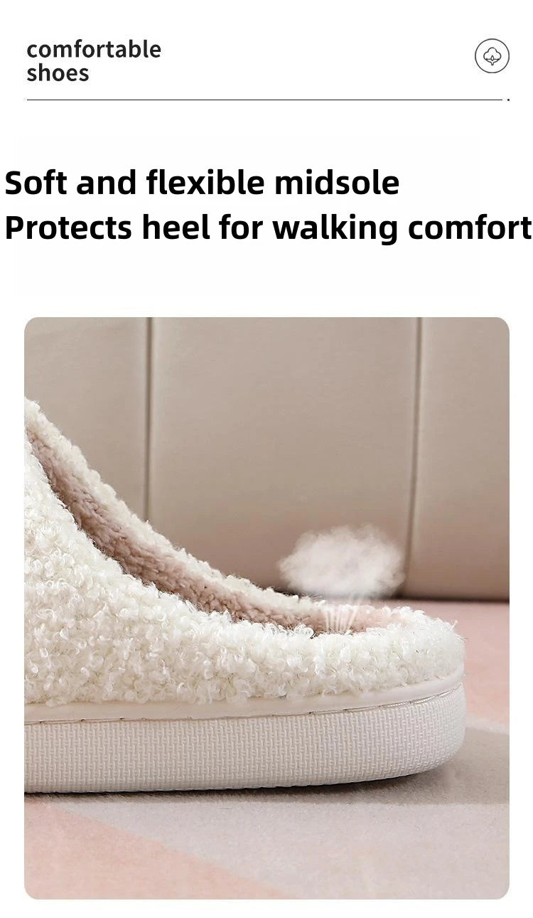 Cute Christmas Elk Slippers