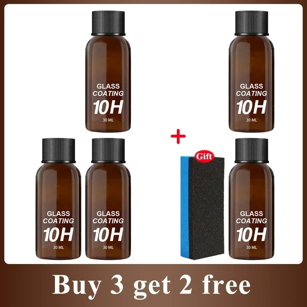 Car Glass Coating Ceramic Coating Nano Crystal Coating Car Windows Polishing Scratch Resistance Glass Waterproof Dustproof Agent