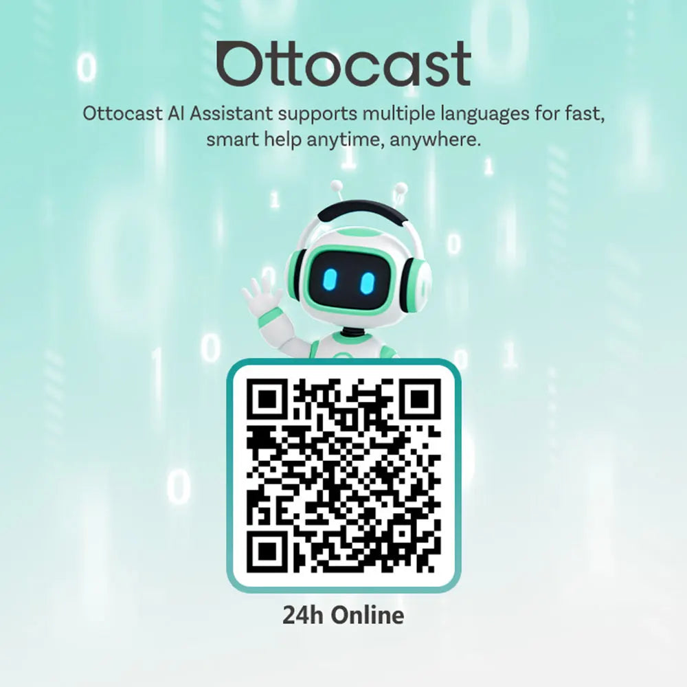 OTTOCAST Play2Video Pro Wireless CarPlay Wireless Android Auto Adapter for Youtube Netflix IPTV Car Accessories for Kia Toyota