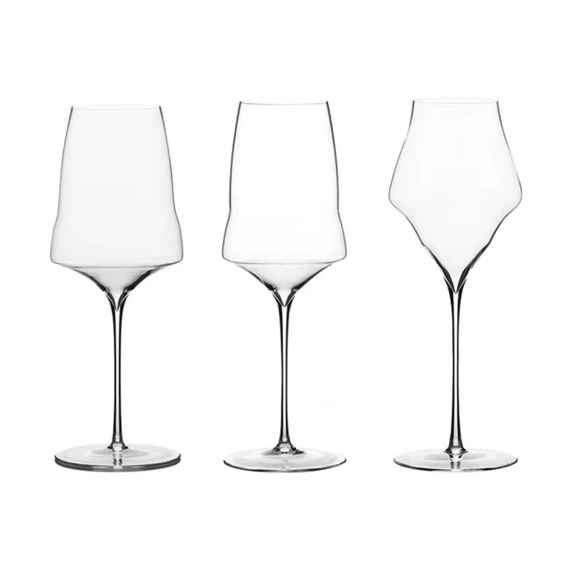 Josephinen Style Luxury Superior Quality Crystal Wine Glass 0.5mm Extremely Thin Handmade Flawless Champagne Cup