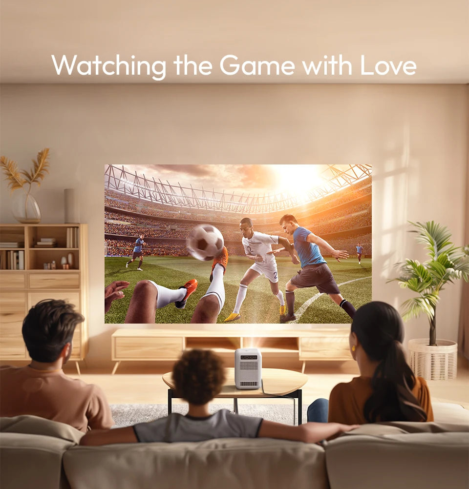 LOVE U4 Smart Mini Home Theater Projector 4K 1080P Video Android WIFI for Smartphone Cinema