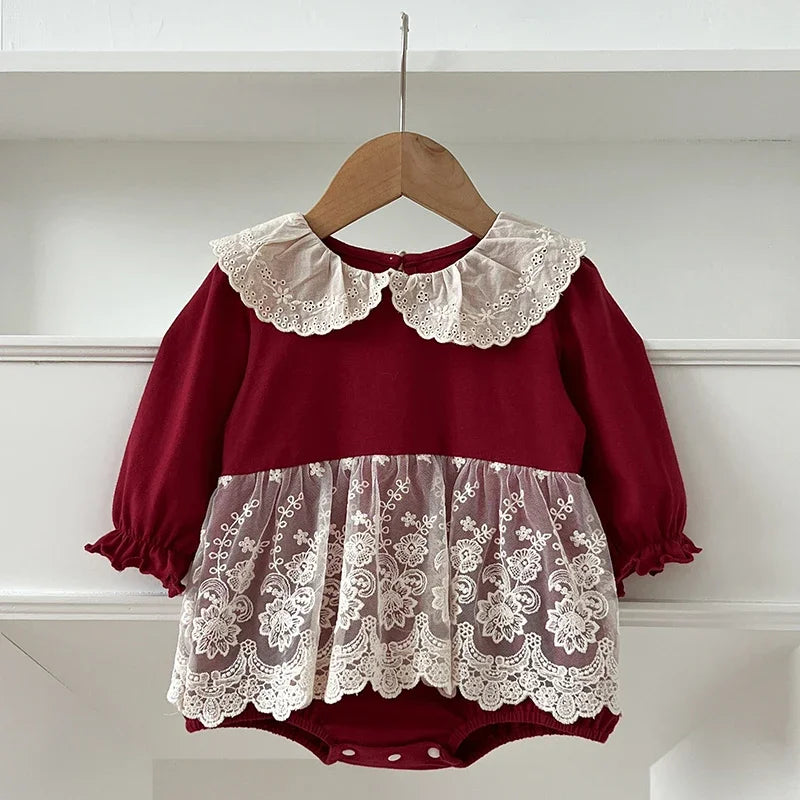 Infant Baby Boys Girls Christmas Romper Long Sleeve Thicken Hooded Letters Print Jumpsuit Fall Winter Newborn Clothes Christmas