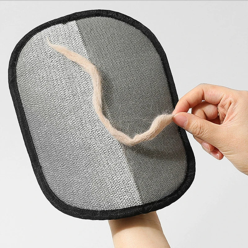 Reusable Cat Grooming Gloves Electrostatic Pet Hair Removal Mitts Cat Dog Hair Remover Brush Sticking Device Home Hair Scraper