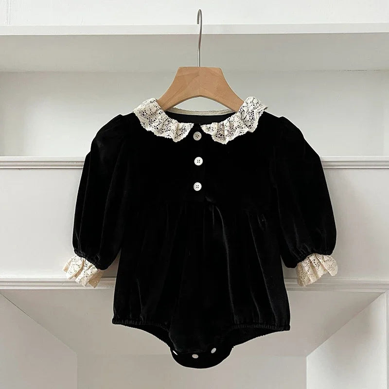 Infant Baby Boys Girls Christmas Romper Long Sleeve Thicken Hooded Letters Print Jumpsuit Fall Winter Newborn Clothes Christmas