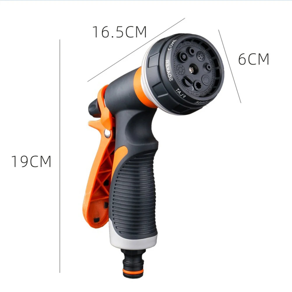 Water Gun High-Pressure Water Spray Gun Car Washer Hose Nozzle Garden Watering Sprinkler Sprinkler Cleaning Water Gun