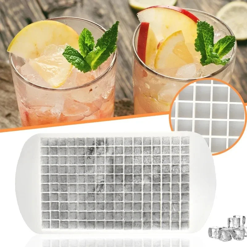 4/6/8/15/160 Grid Big Ice Tray Mold Giant Jumbo Large Food Grade Silicone Ice Cube Square Tray Mold DIY Ice Maker Ice Cube Tray