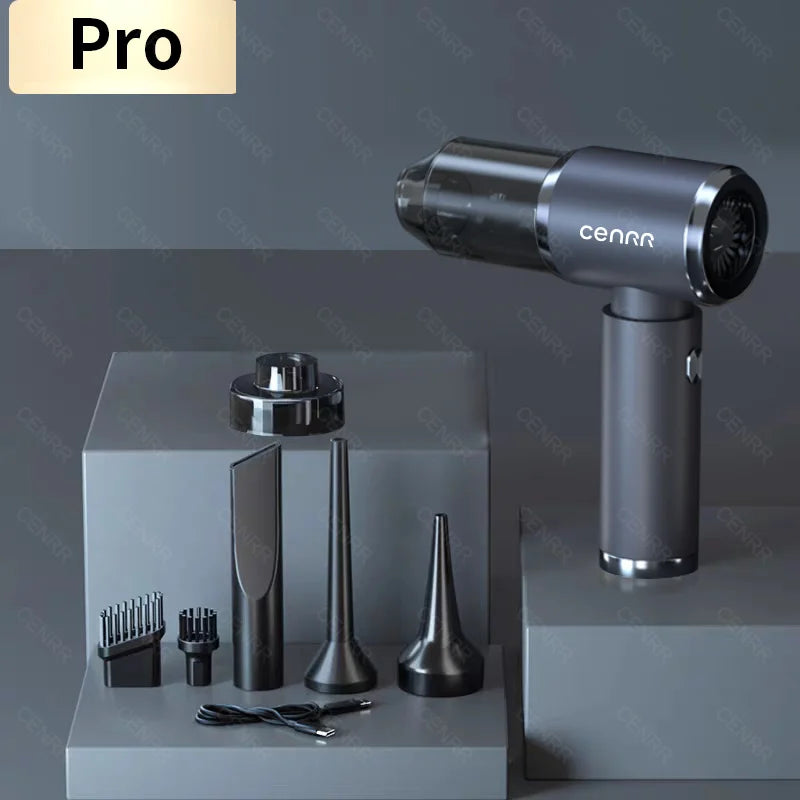 CENRR 210000PA Mini Car Vacuum Cleaner Wireless Powerful Vacuum Car Cleaner Handheld Portable Vacuum Cleaner Cleaning Machine