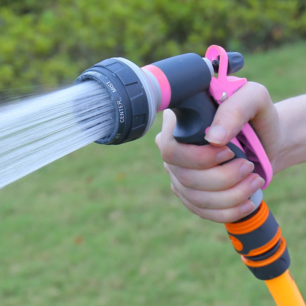 Water Gun High-Pressure Water Spray Gun Car Washer Hose Nozzle Garden Watering Sprinkler Sprinkler Cleaning Water Gun