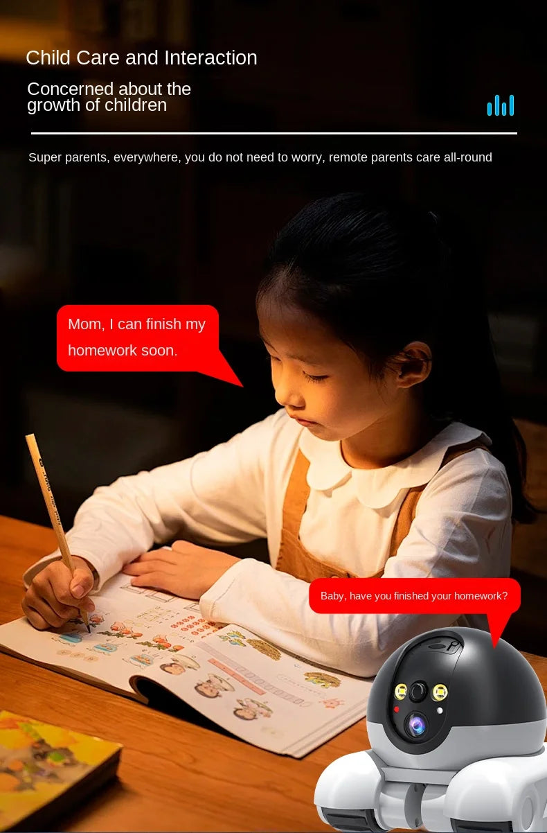 1080P HD WIFI Camera PTZ IP Security Protection Surveillance Camera Auto Tracking Baby Pets Monitor Smart Home Robot Cameras