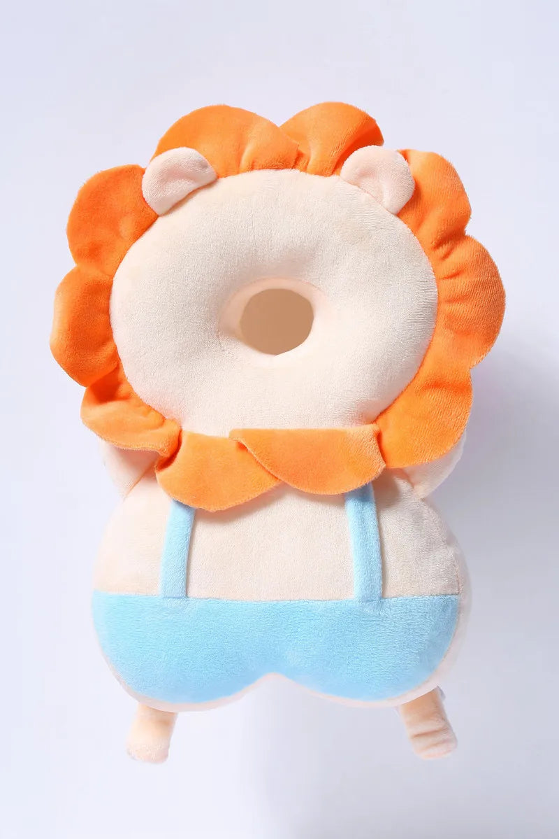 Baby Head Protection Backpack Pillow Toddler Head Safety Pad Cushion Anti-fall Head Protection Pillow Highly Elastic Breathable