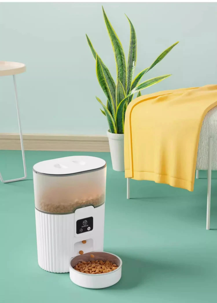 PAPIFEED cat automatic feeder dog fixed feeding machine cat food dog food wifi remote smart cat pet food dispenser