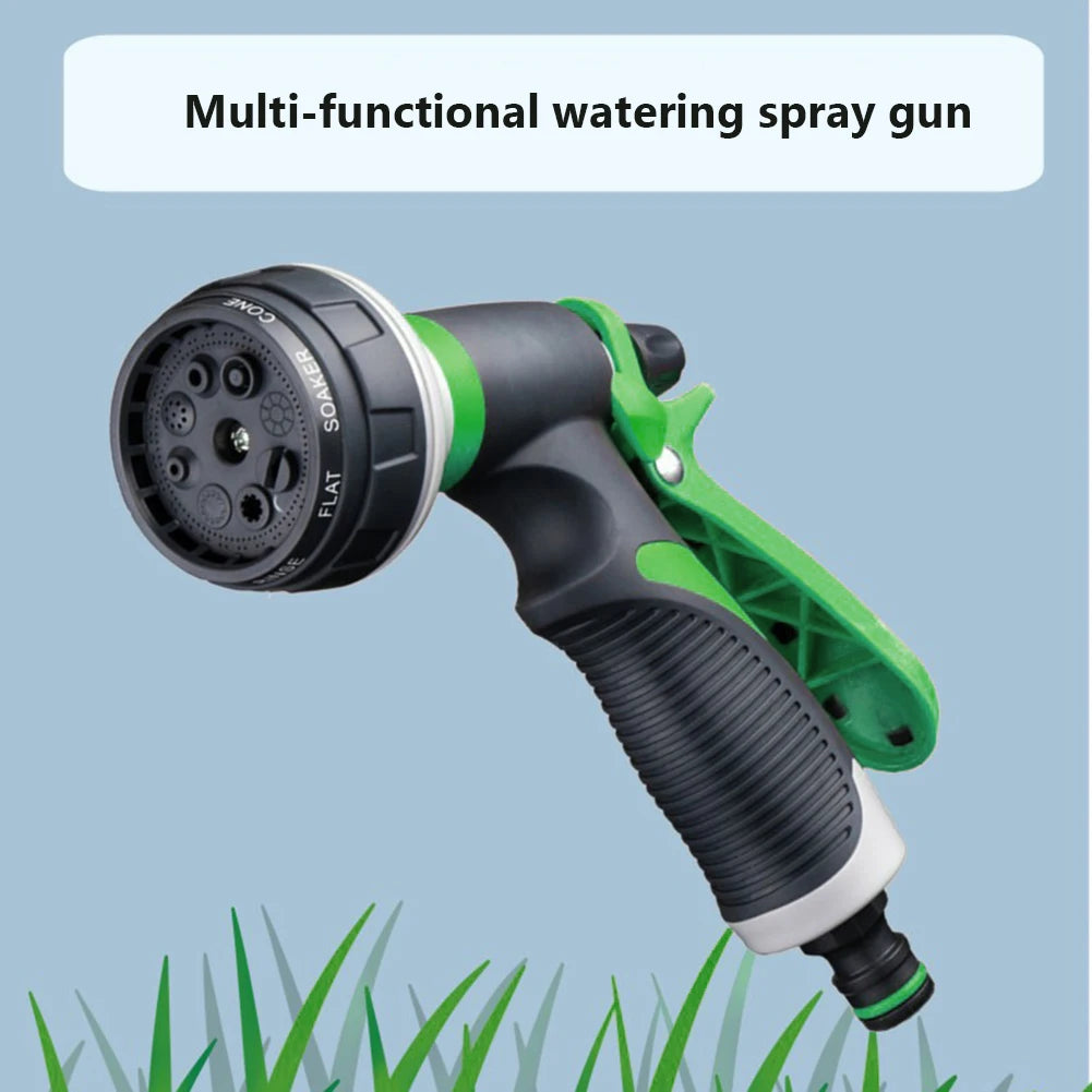 Water Gun High-Pressure Water Spray Gun Car Washer Hose Nozzle Garden Watering Sprinkler Sprinkler Cleaning Water Gun