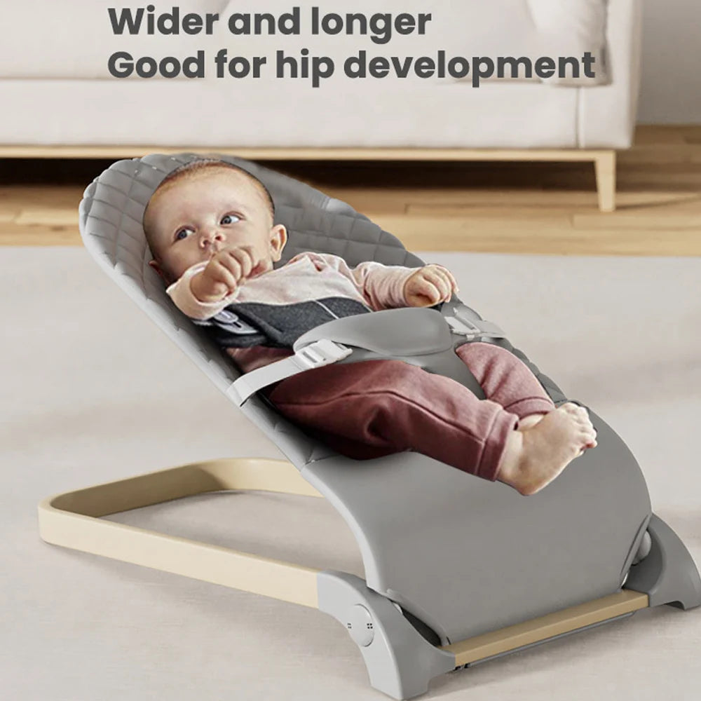 Baby Bouncer, Portable Bouncer Seat for Babies,Adjustable Multi Position Baby Bouncer Seat, Fits Newborn to Toddler