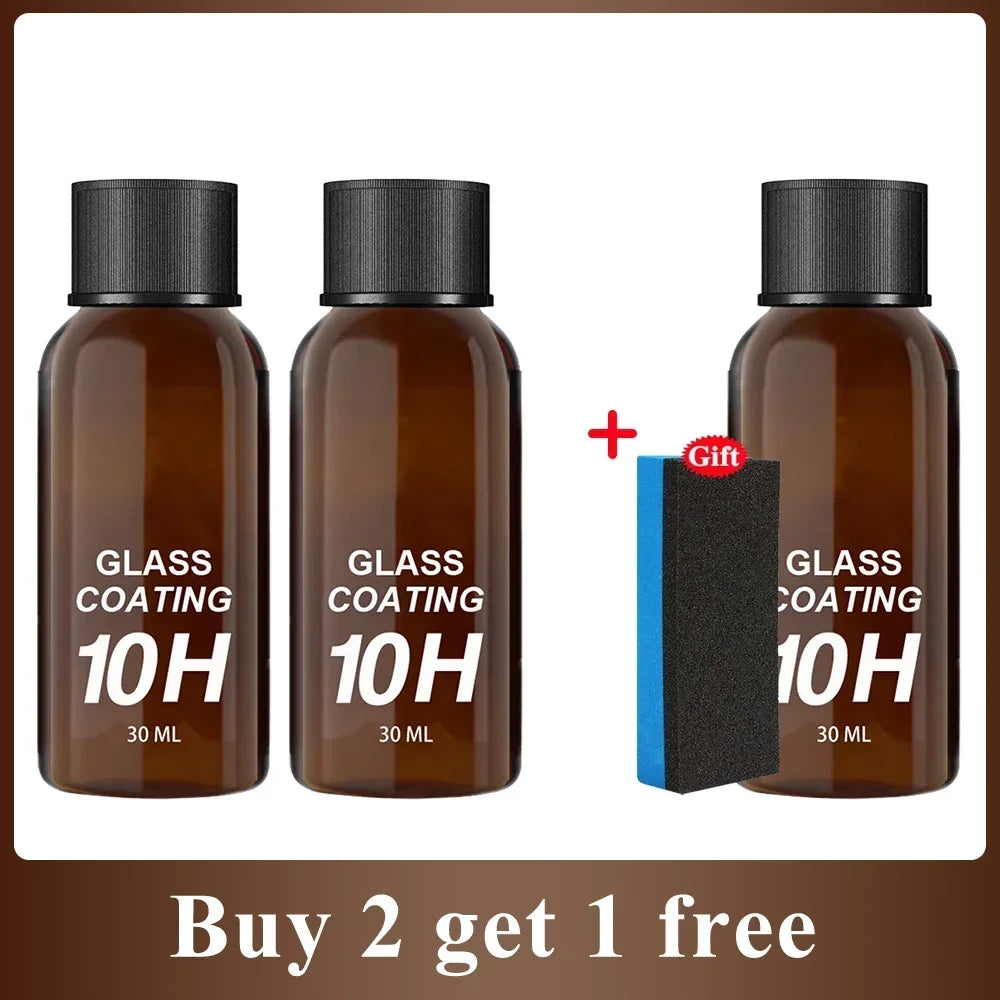 Car Glass Coating Ceramic Coating Nano Crystal Coating Car Windows Polishing Scratch Resistance Glass Waterproof Dustproof Agent