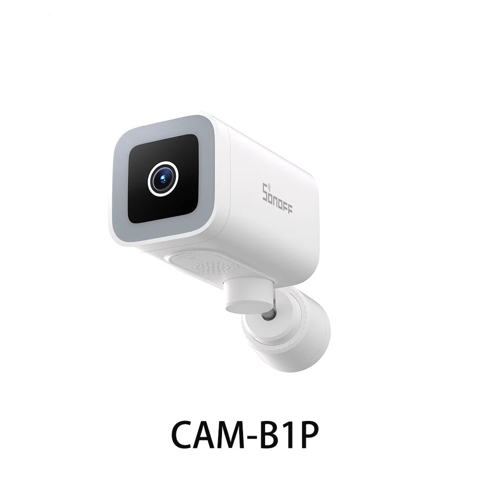 CAM-B1P Outdoor Smart Security Camera 2K HD With AI Human Detection IP65 Weatherproof 180° Pan Control Alexa Google Home