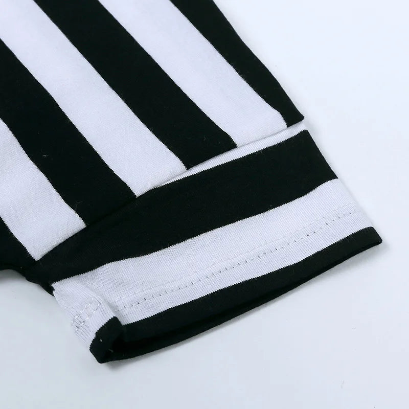 Summer Short Sleeved Baby Rompers 0-2Y Striped Onesies for Newborn Baby Boy Infant Girl Moon Printed Jumpsuit Baby Clothing