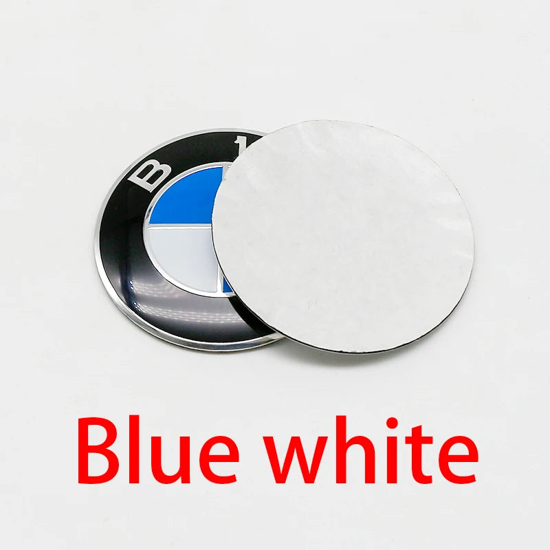 4Pcs 56/60/65mm Car Wheel Center Hub Caps Badge Sticker Emblem Decals Accessories For Baoma E32 E34 E36 E38 E39 E46 E53 E60 E65