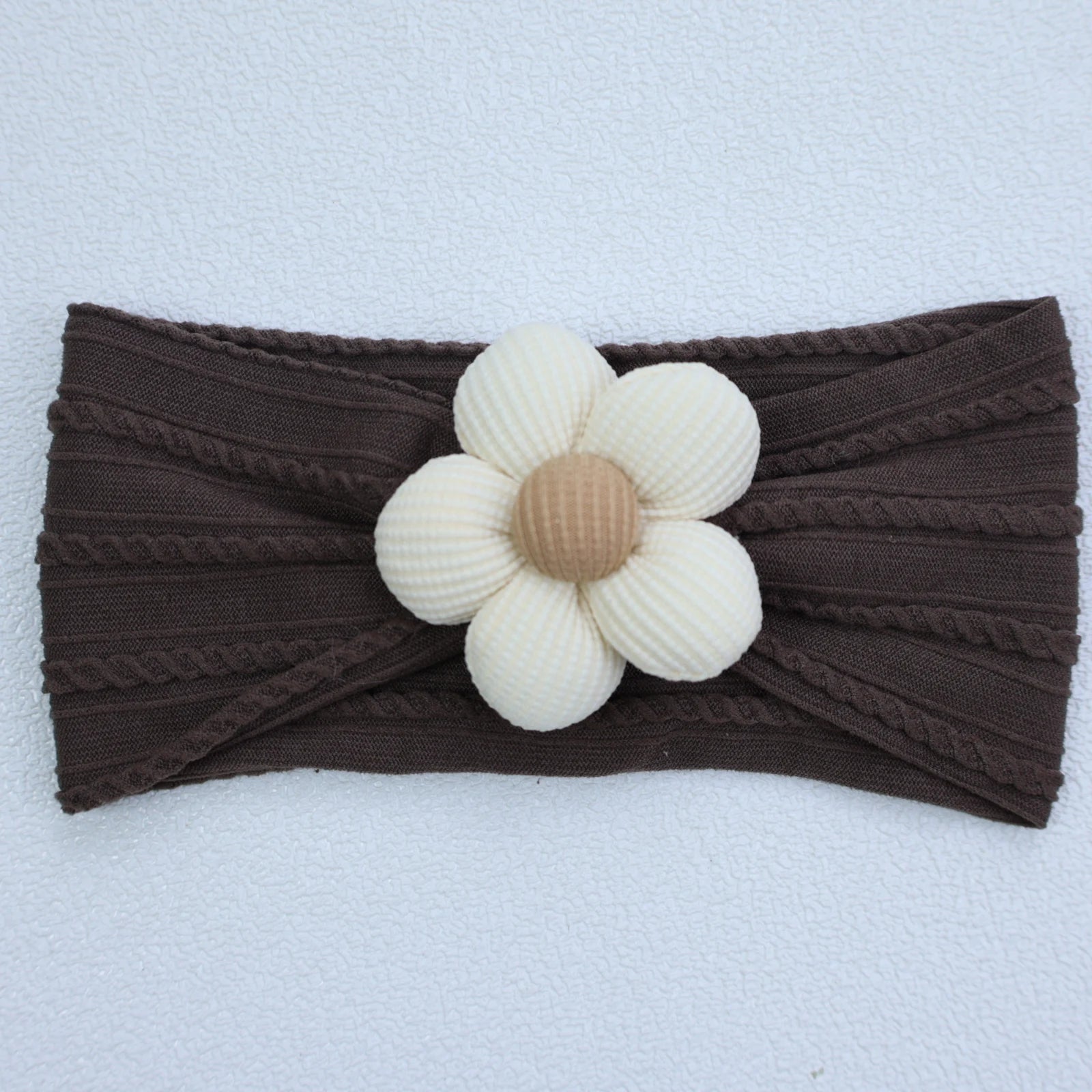 New Flower Nylon Girl Hairband Elastic Soft Baby Headband for Children Turban Headwear for Newborn Baby Kids Hair Accessories