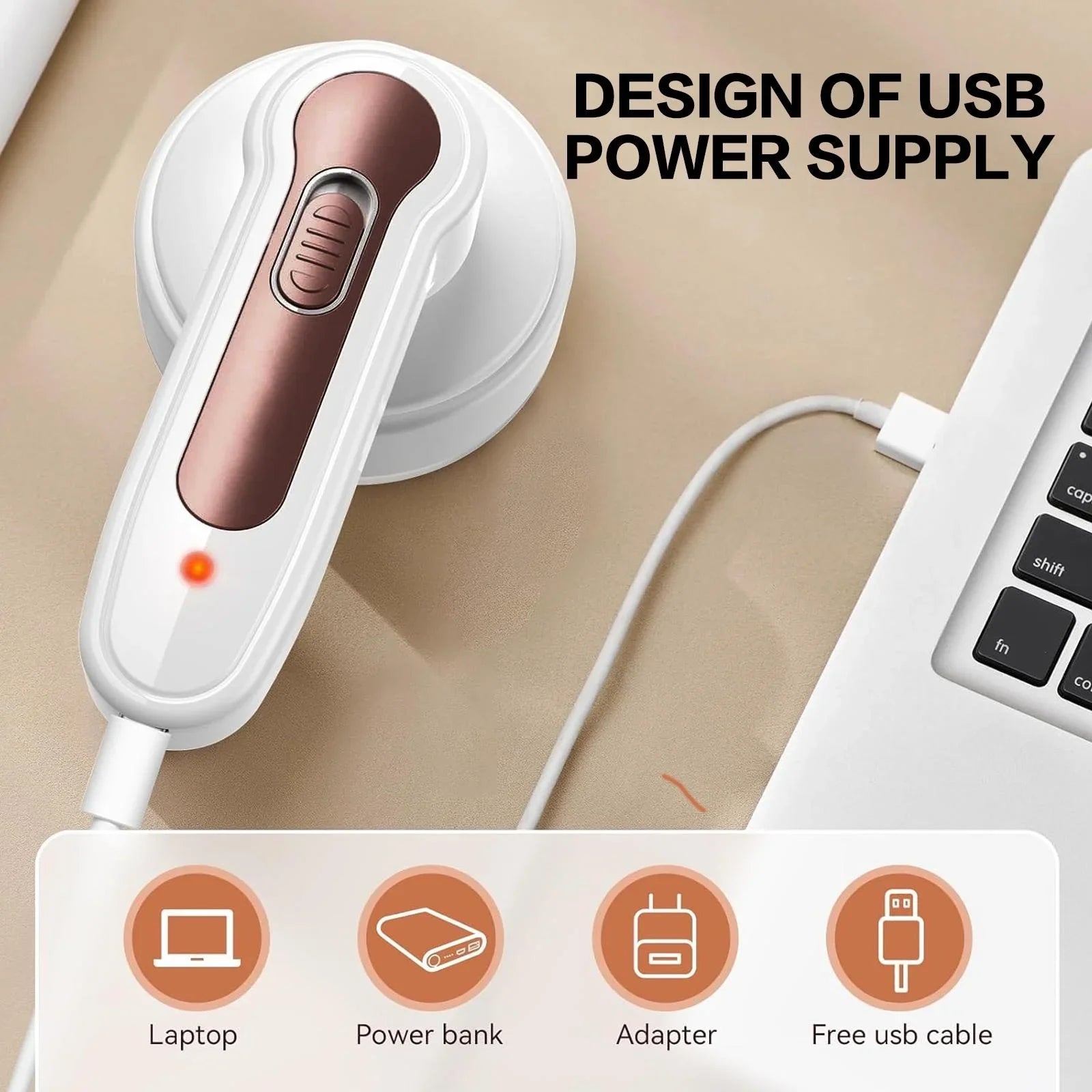 Electric Lint Remover USB Fast Charging Fabric Sweater Shaver Clothes Pill Trimmer for Coats and Sofas Portable Home Care