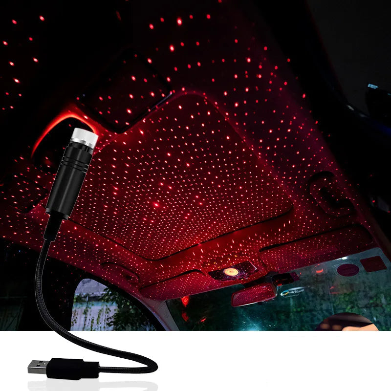 LED Car Roof Star Night Light Projector