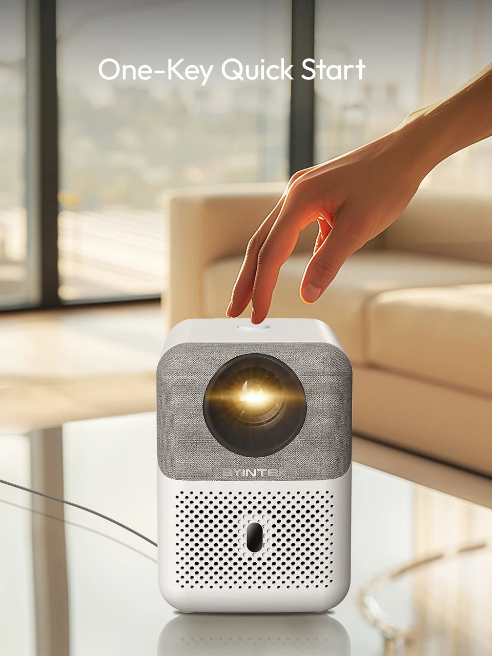 LOVE U4 Smart Mini Home Theater Projector 4K 1080P Video Android WIFI for Smartphone Cinema