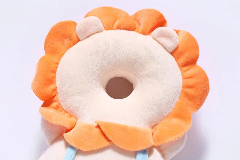 Baby Head Protection Backpack Pillow Toddler Head Safety Pad Cushion Anti-fall Head Protection Pillow Highly Elastic Breathable