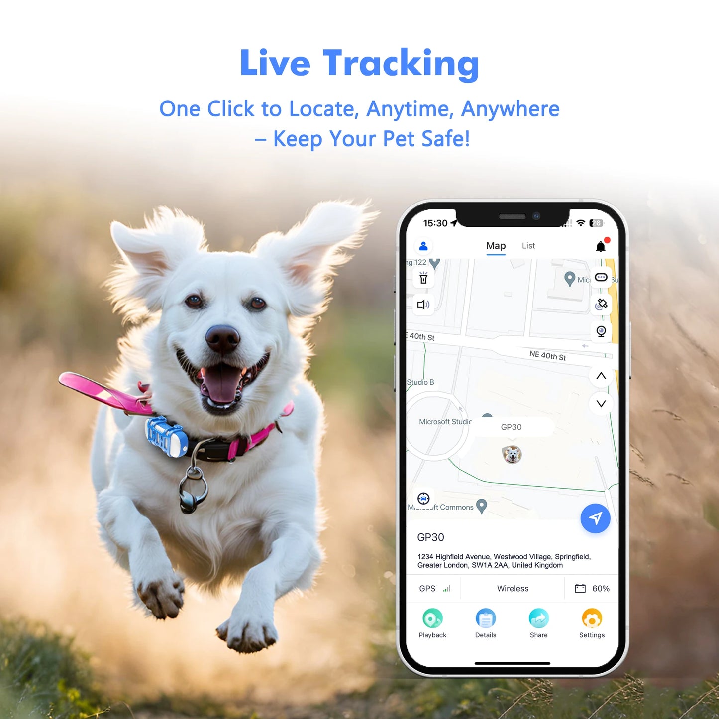 GPS Tracker for Pets