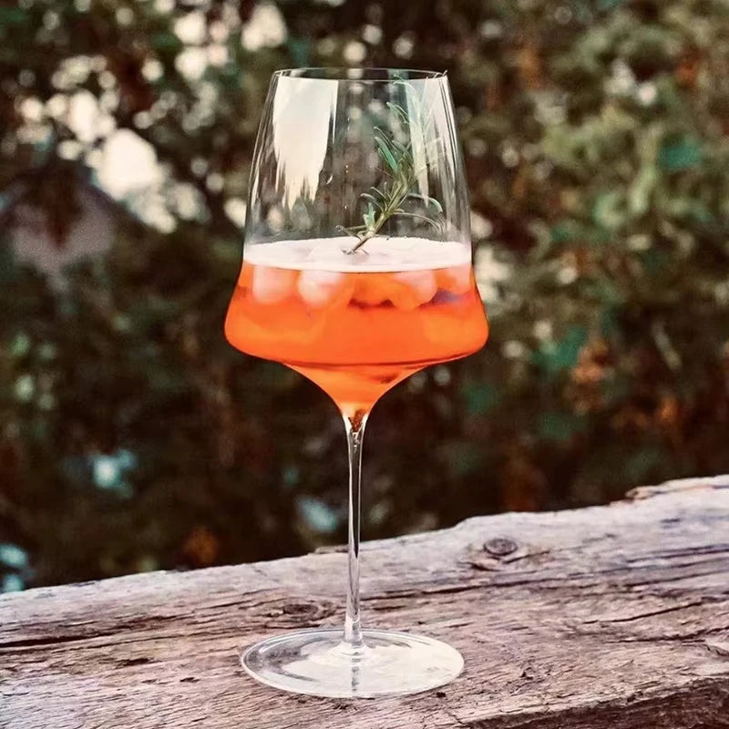Josephinen Style Luxury Superior Quality Crystal Wine Glass 0.5mm Extremely Thin Handmade Flawless Champagne Cup