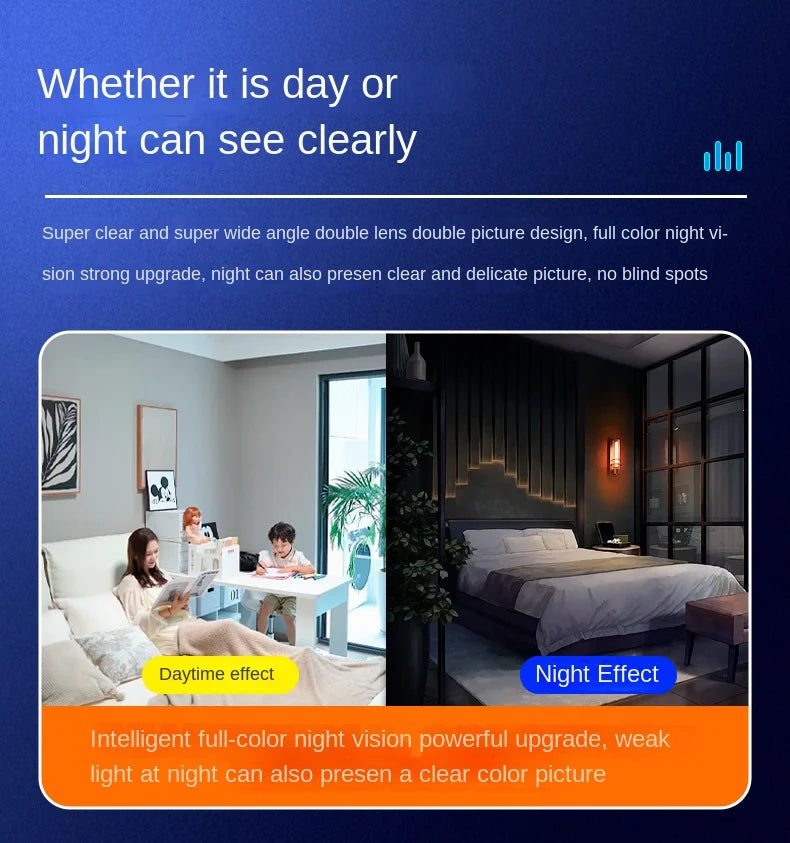 1080P HD WIFI Camera PTZ IP Security Protection Surveillance Camera Auto Tracking Baby Pets Monitor Smart Home Robot Cameras